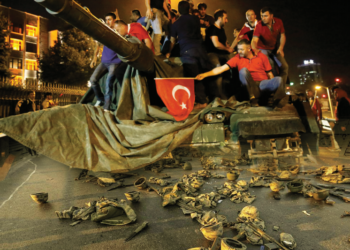 احتفالات بفشل الانقلاب العسكري في تركيا