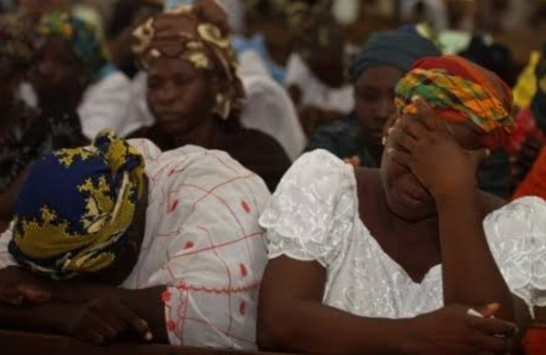 مسيحيات في نيجيريا بعد اختطاف بناتهن