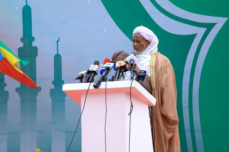 مفتي عام إثيوبيا ورئيس المجلس الأعلى الشيخ عمر إدريس
