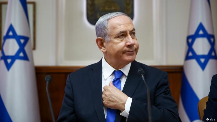 رئيس وزراء إسرائيل السابق بنيامين نتنياهو